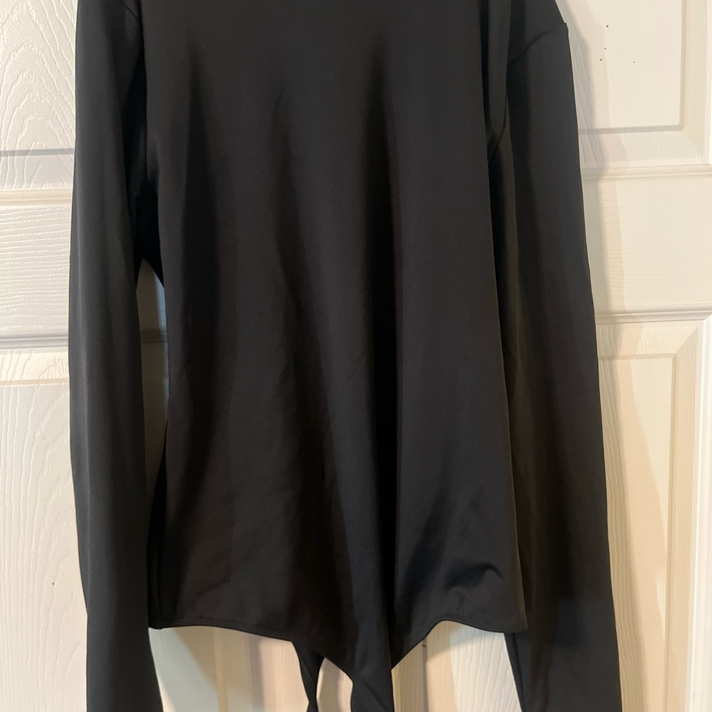 Express Classic Black Long Sleeve body suit